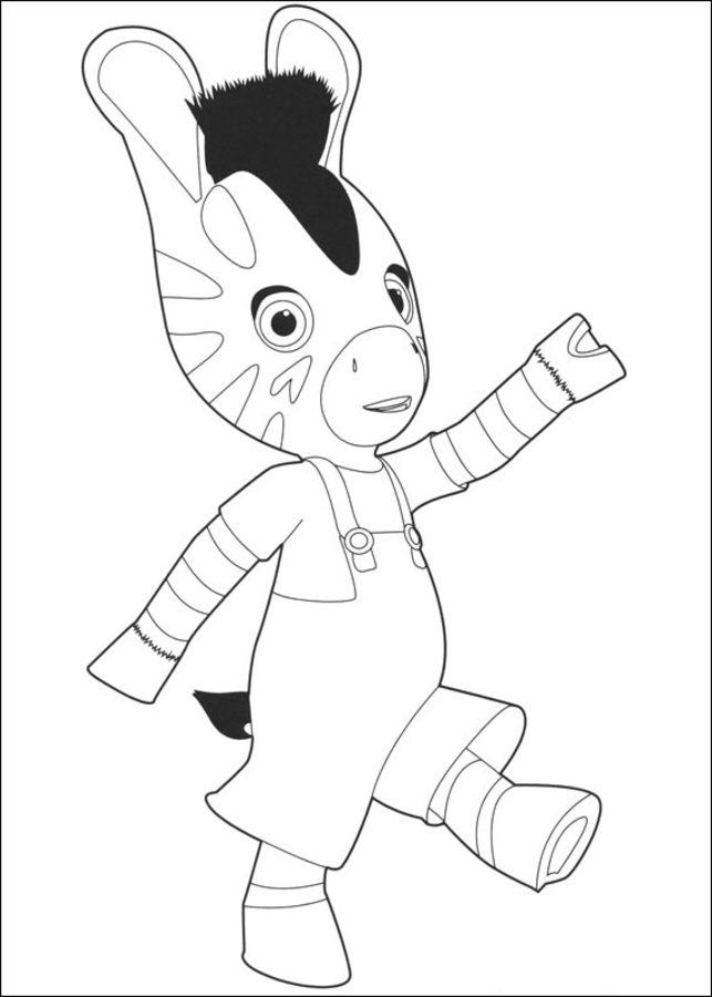 Coloring pages: Zou 3