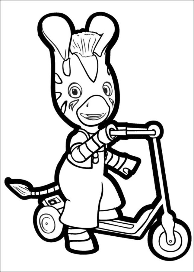 Coloring pages: Zou 5
