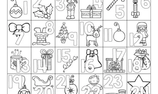 Coloring pages: Advent