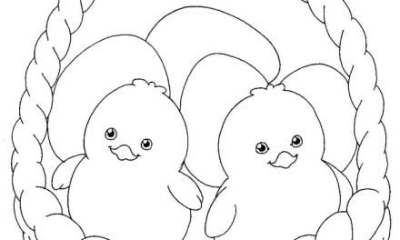 Coloring pages: Baby Chicks