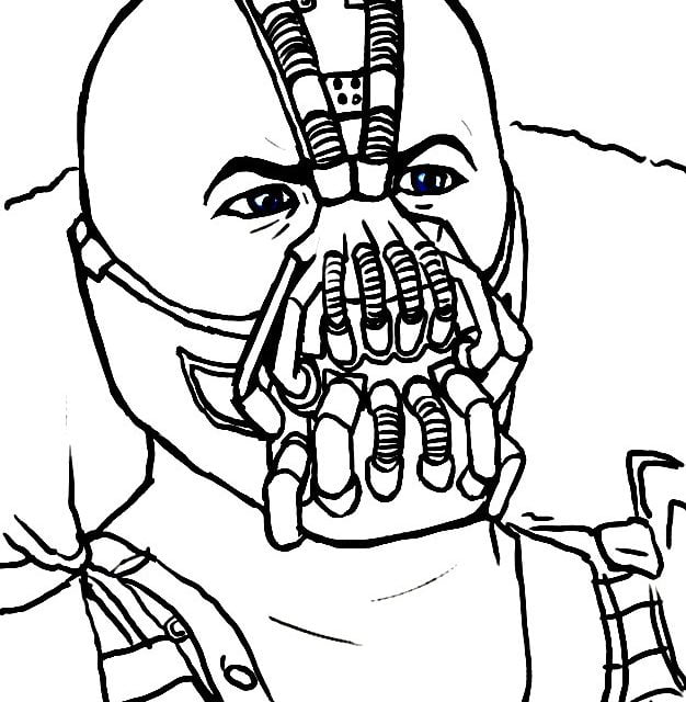 Coloring pages: Bane
