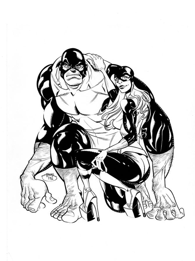 Coloring pages: Beast 5