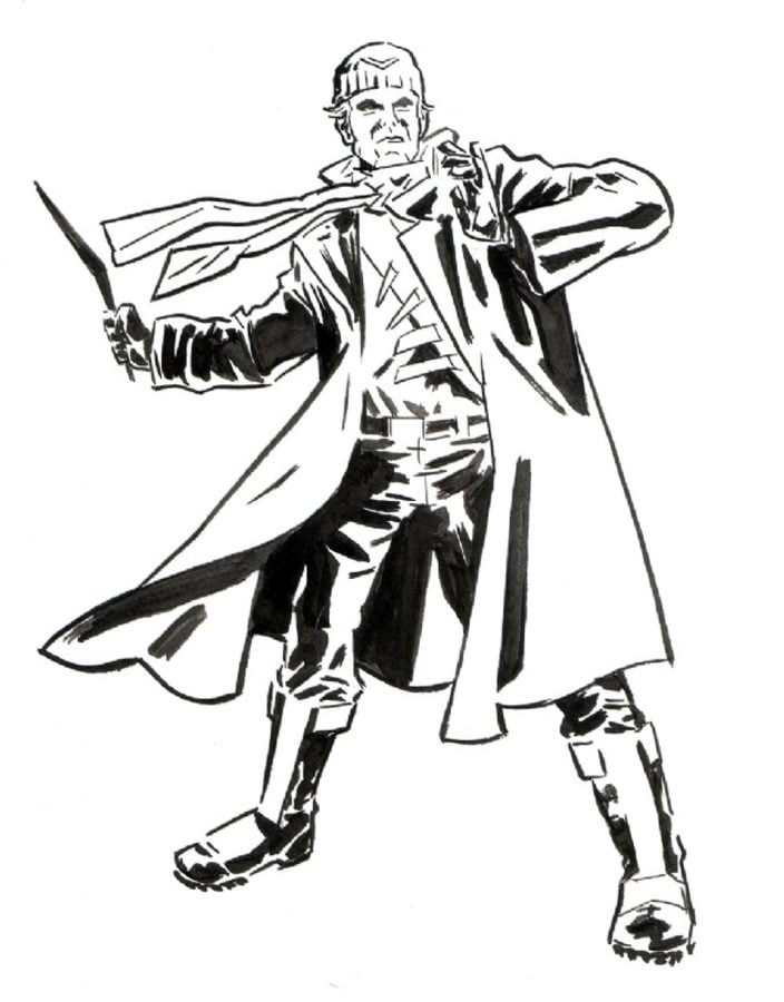 Coloring pages: Captain Boomerang