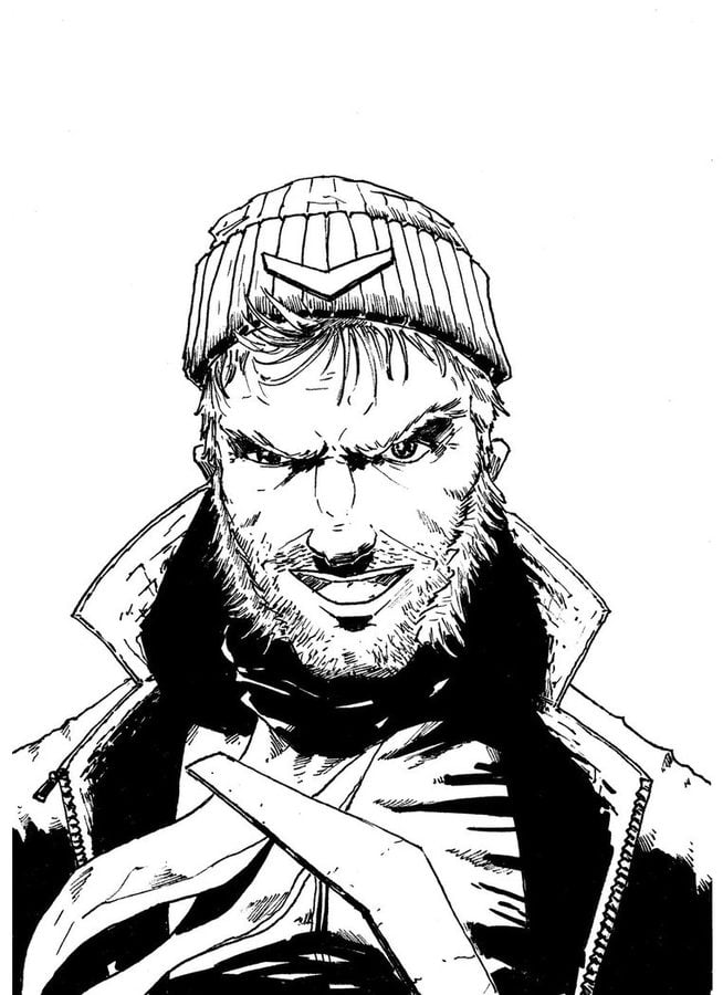 Coloring pages: Captain Boomerang