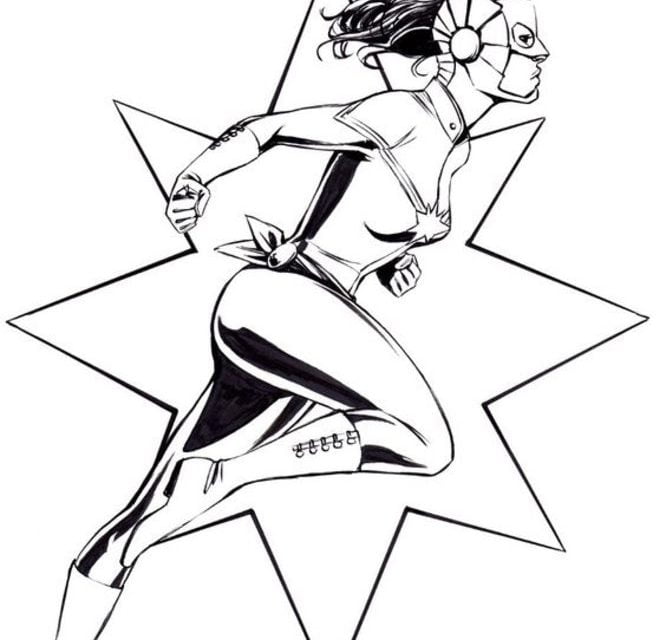 Disegni da colorare: Carol Danvers / Captain Marvel
