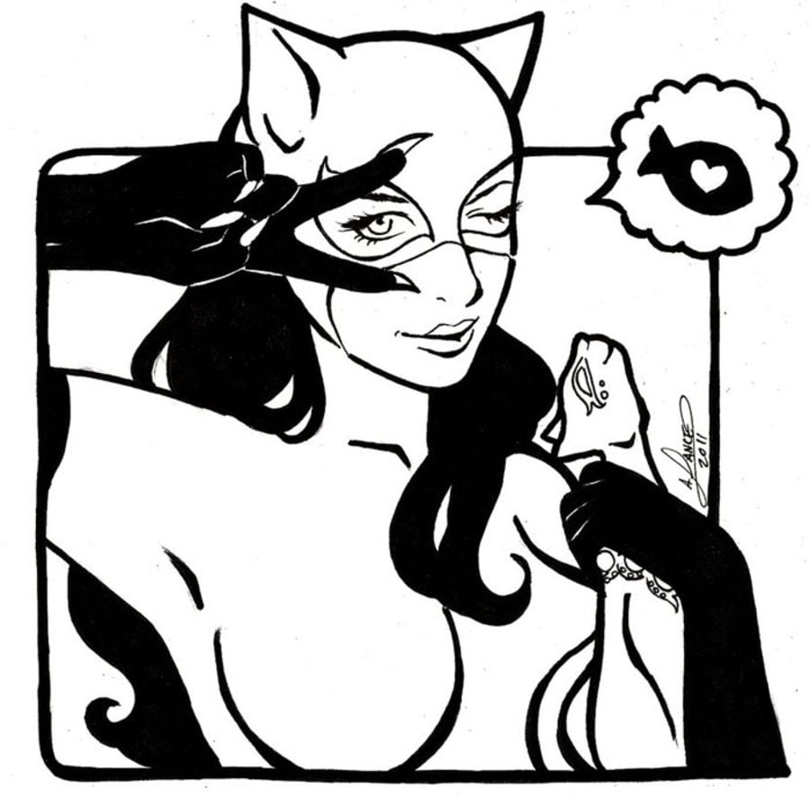 Disegni da colorare: Catwoman