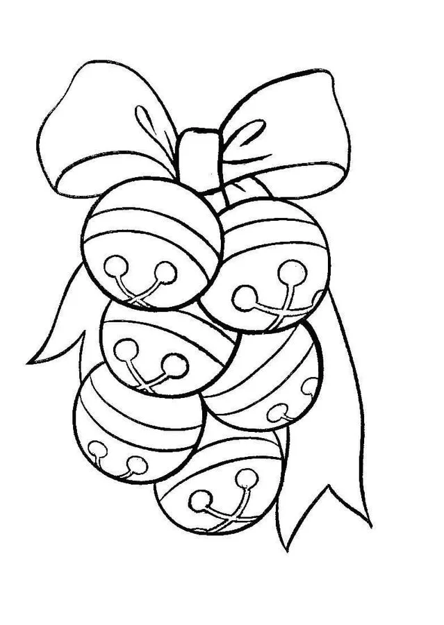 Coloring pages: Christmas Decoration, printable for kids & adults, free