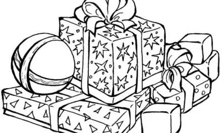 Coloring pages: Christmas Gifts