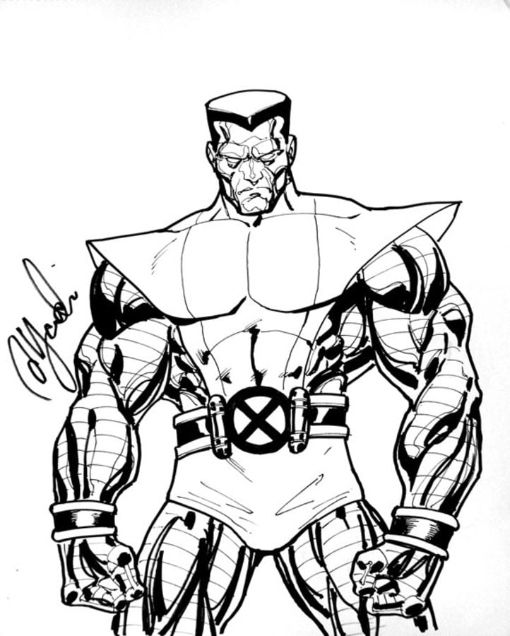 Coloriages: Colossus 1