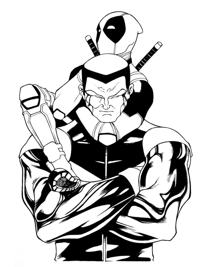 Coloring pages: Colossus 5