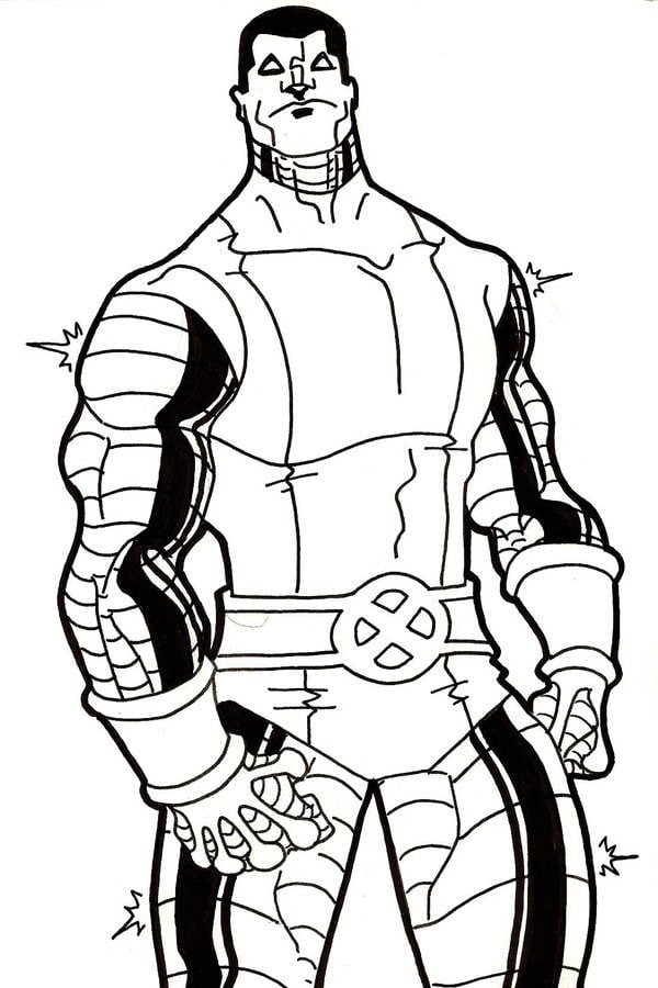 Coloriages: Colossus 9