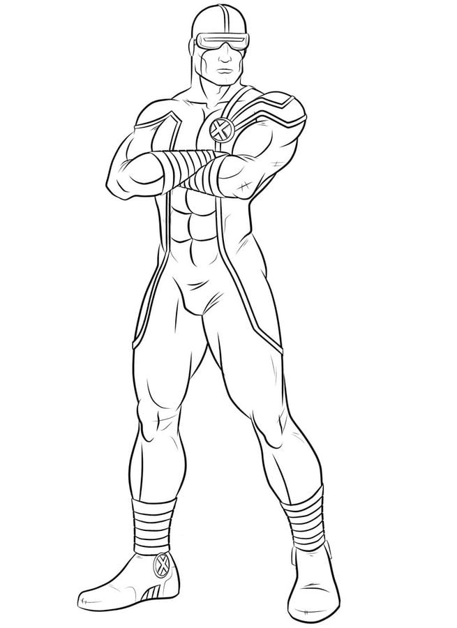 Coloring pages: Cyclops 1