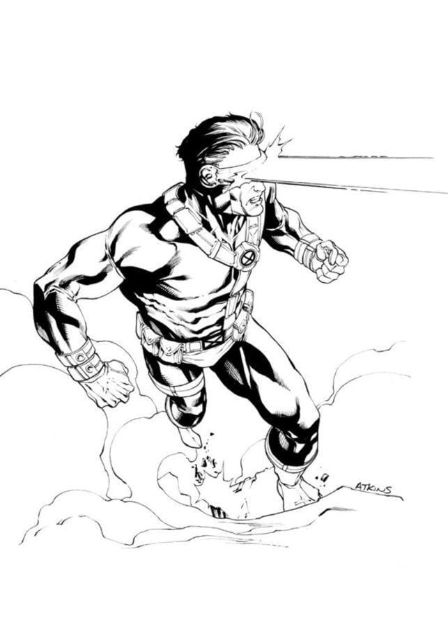 Coloriages: Cyclope 2