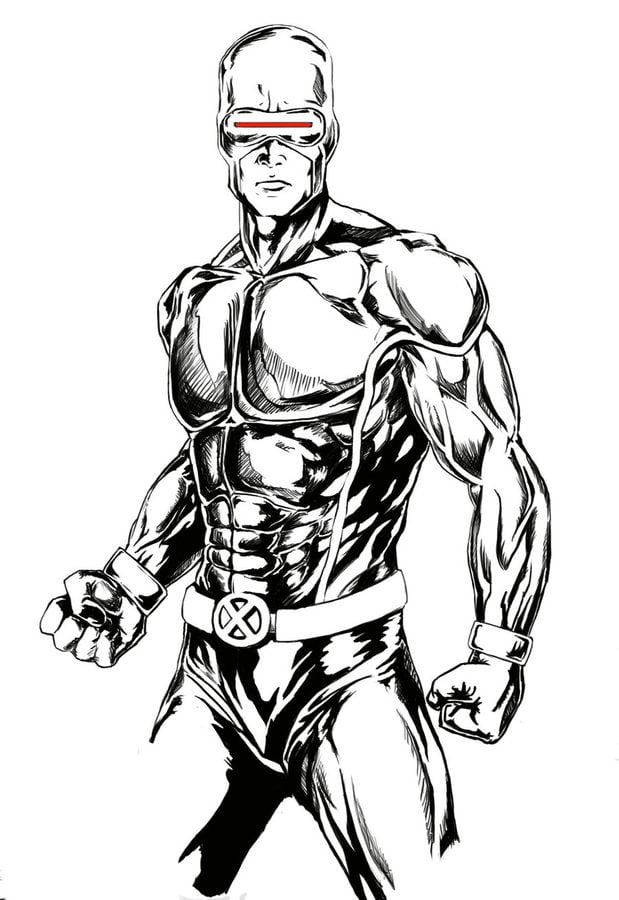 Coloriages: Cyclope 3
