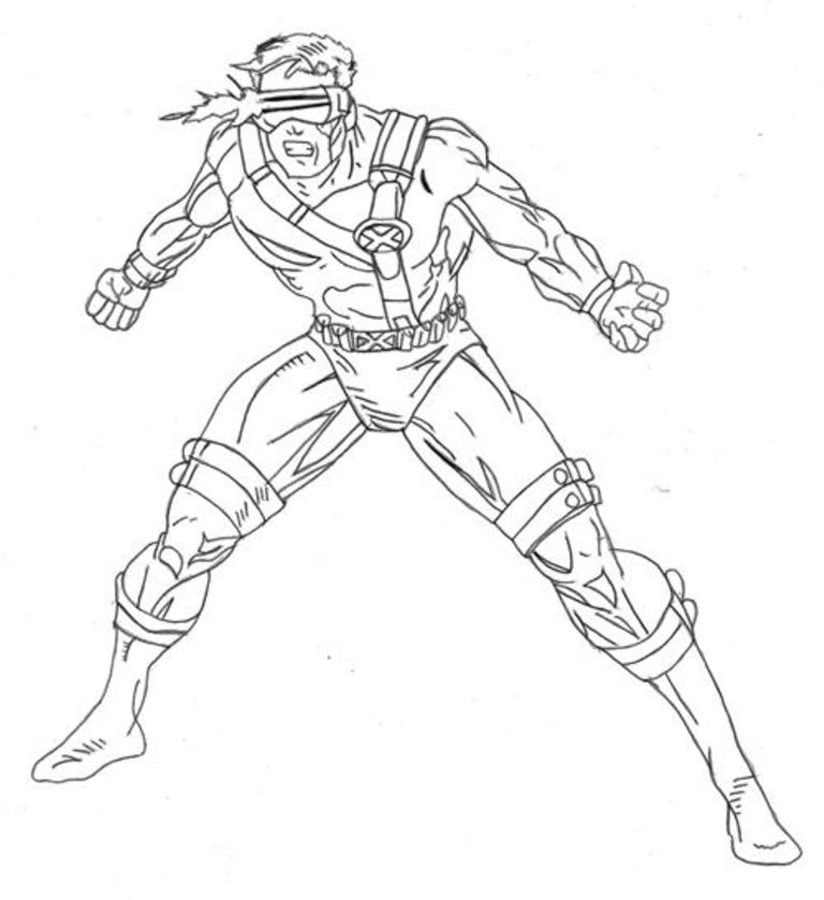 Coloring pages: Cyclops 4