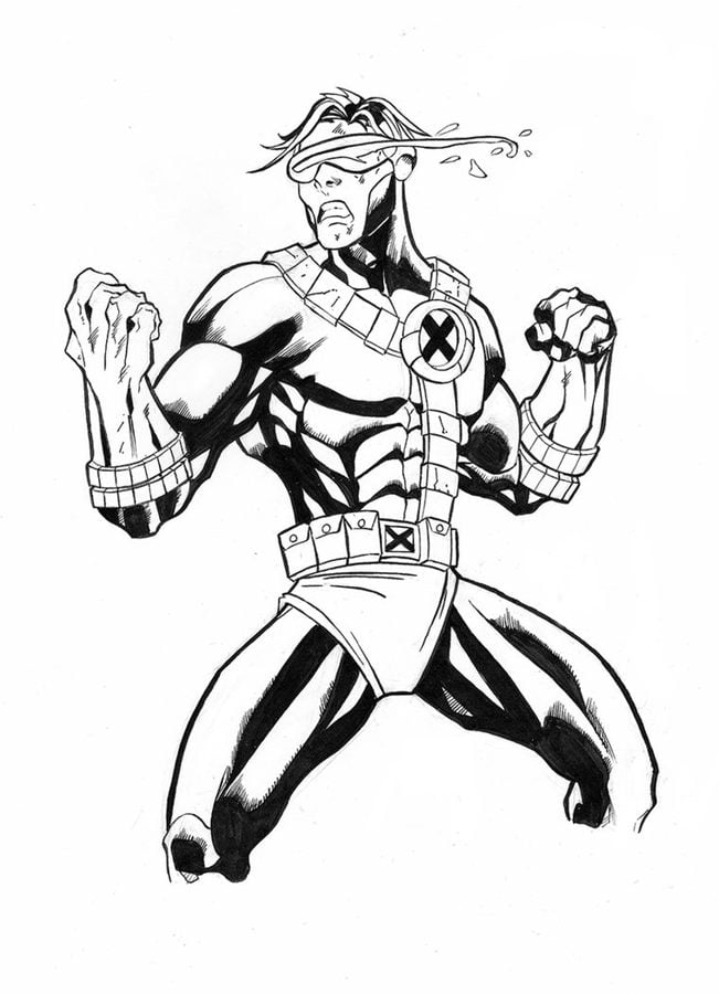 Coloring pages: Cyclops 6