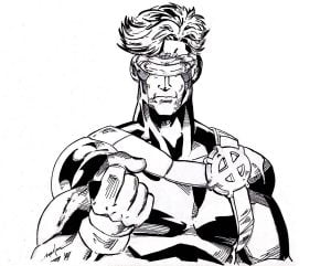 Coloring pages: Cyclops, printable for kids & adults, free