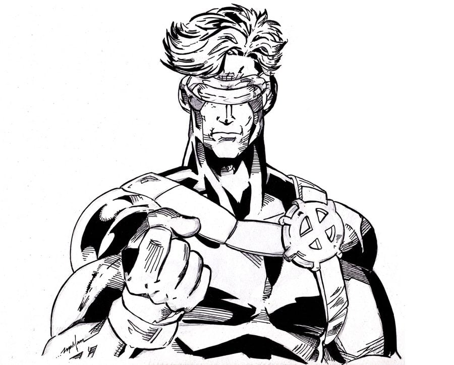 Coloriages: Cyclope