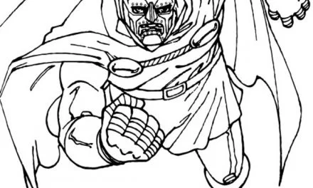 Dibujos para colorear: Doctor Doom