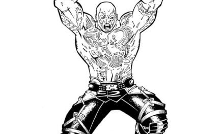 Coloring pages: Drax the Destroyer
