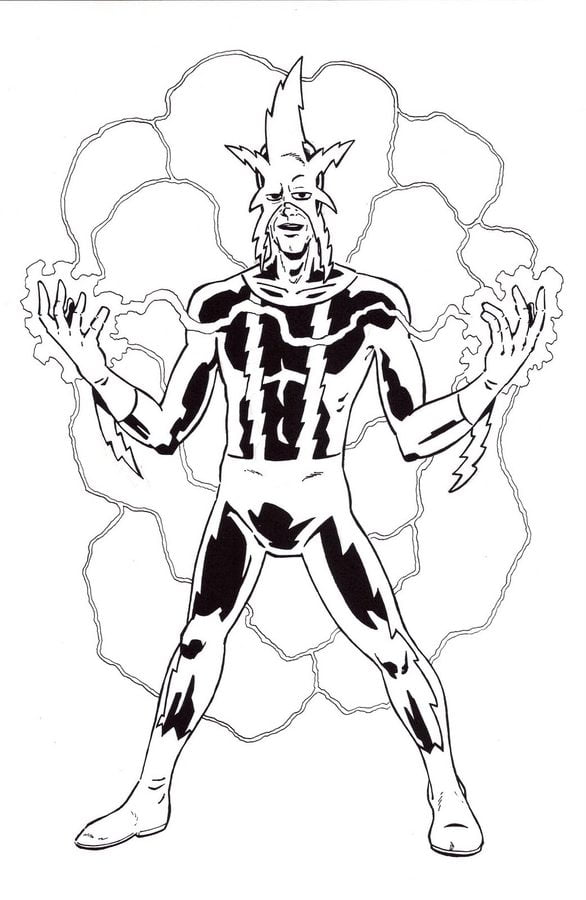 Coloring pages: Electro 2