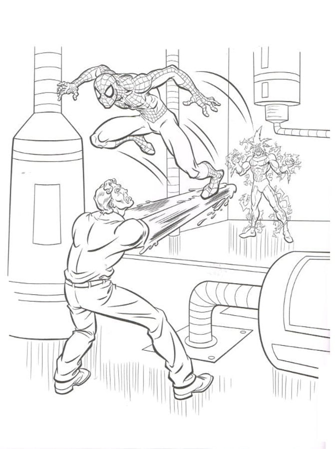 Coloring pages: Electro