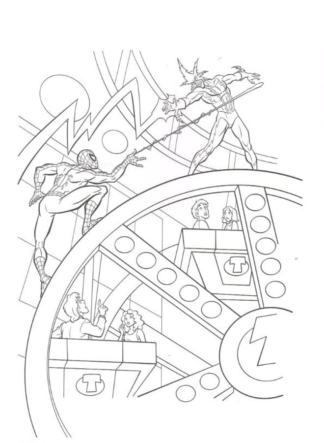 Coloring pages: Electro 5