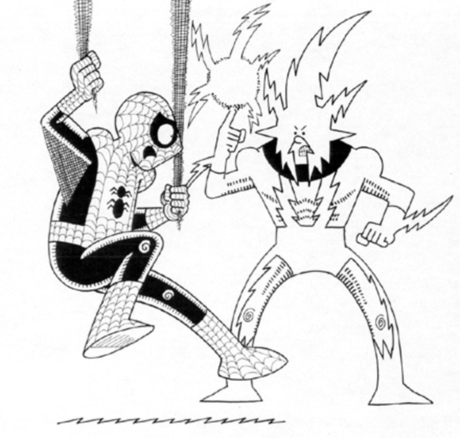 Coloring pages: Electro 8