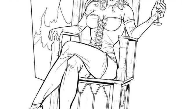 Coloring pages: Emma Frost