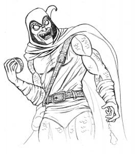 Coloring pages: Hobgoblin, printable for kids & adults, free