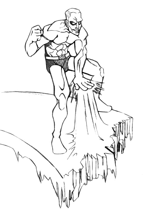 Coloring pages: Iceman