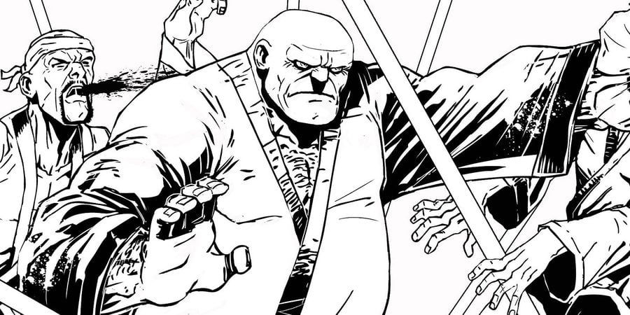 Coloring pages: Kingpin / Wilson Fisk 8