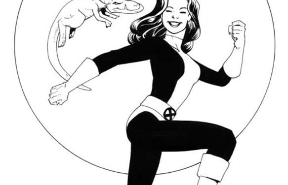 Coloring pages: Kitty Pryde