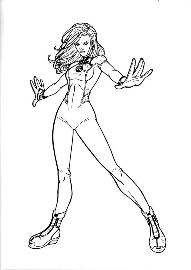 Coloriages: Kitty Pryde