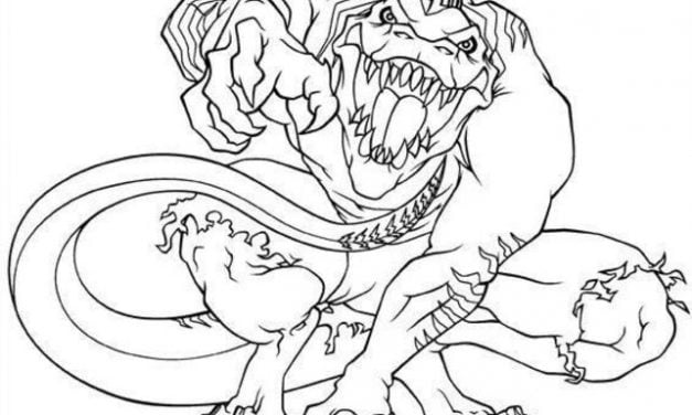 Coloring pages: Lizard / Curt Connors