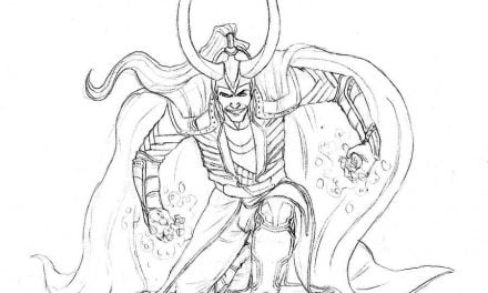 Coloring pages: Loki