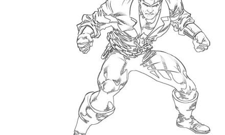 Coloring pages: Luke Cage