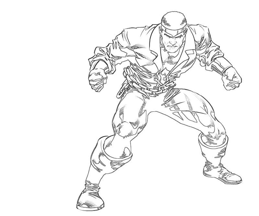 Coloring pages: Luke Cage