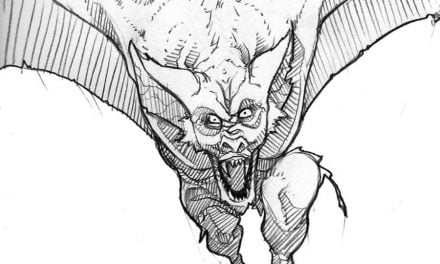 Coloring pages: Man-Bat