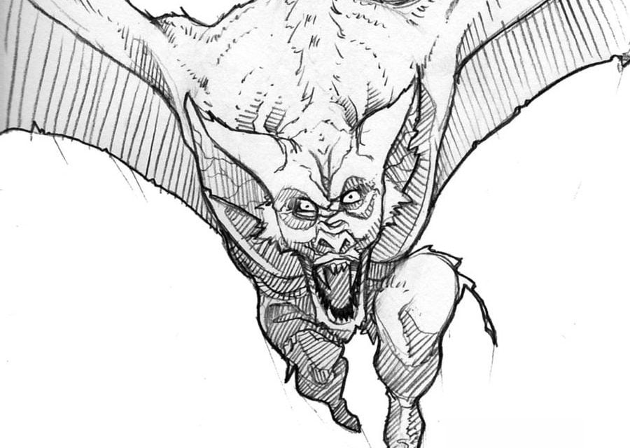 Disegni da colorare: Man-Bat