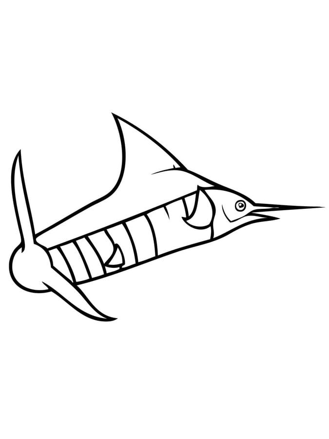 Coloring pages: Marlin 2