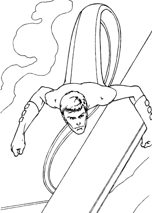 Coloring pages: Mister Fantastic