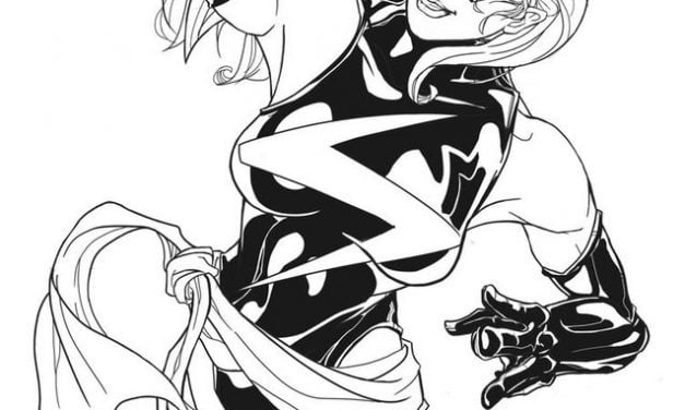 Coloring pages: Ms. Marvel