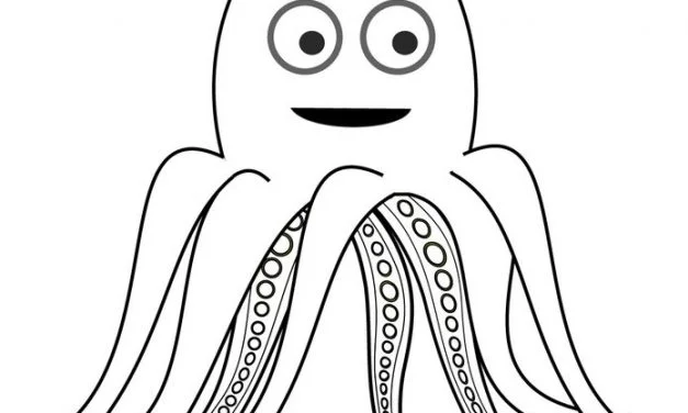 Coloring pages: Octopus