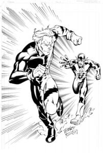 10 Exciting Quicksilver Coloring Pages for Marvel Fans