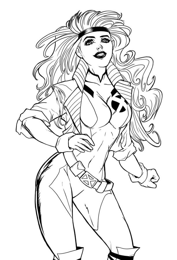 Coloring pages: Rogue