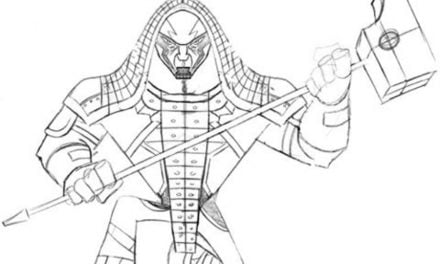 Coloring pages: Ronan the Accuser
