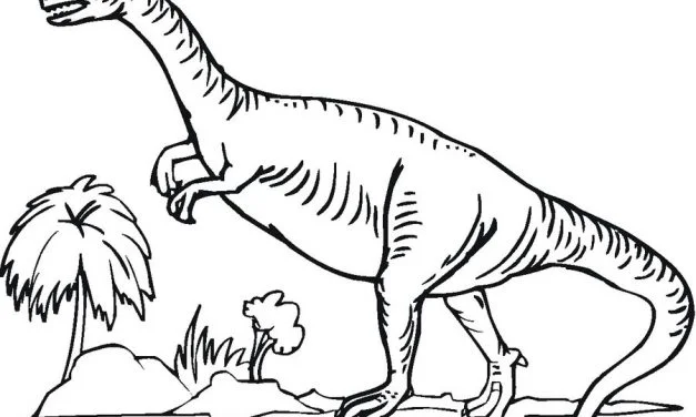 Coloring pages: Saurischian Dinosaurs