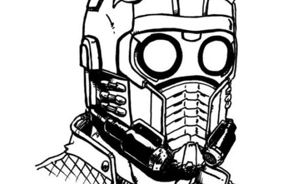 Coloring pages: Star-Lord
