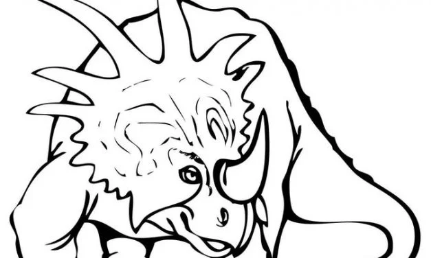 Coloring pages: Styracosaurus